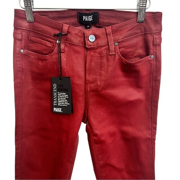 Paige Verdugo Luxe Coating Ankle Jeans - Picture 4 of 10
